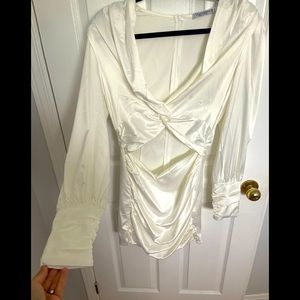 Mini dress, long sleeve bachelorette party dress